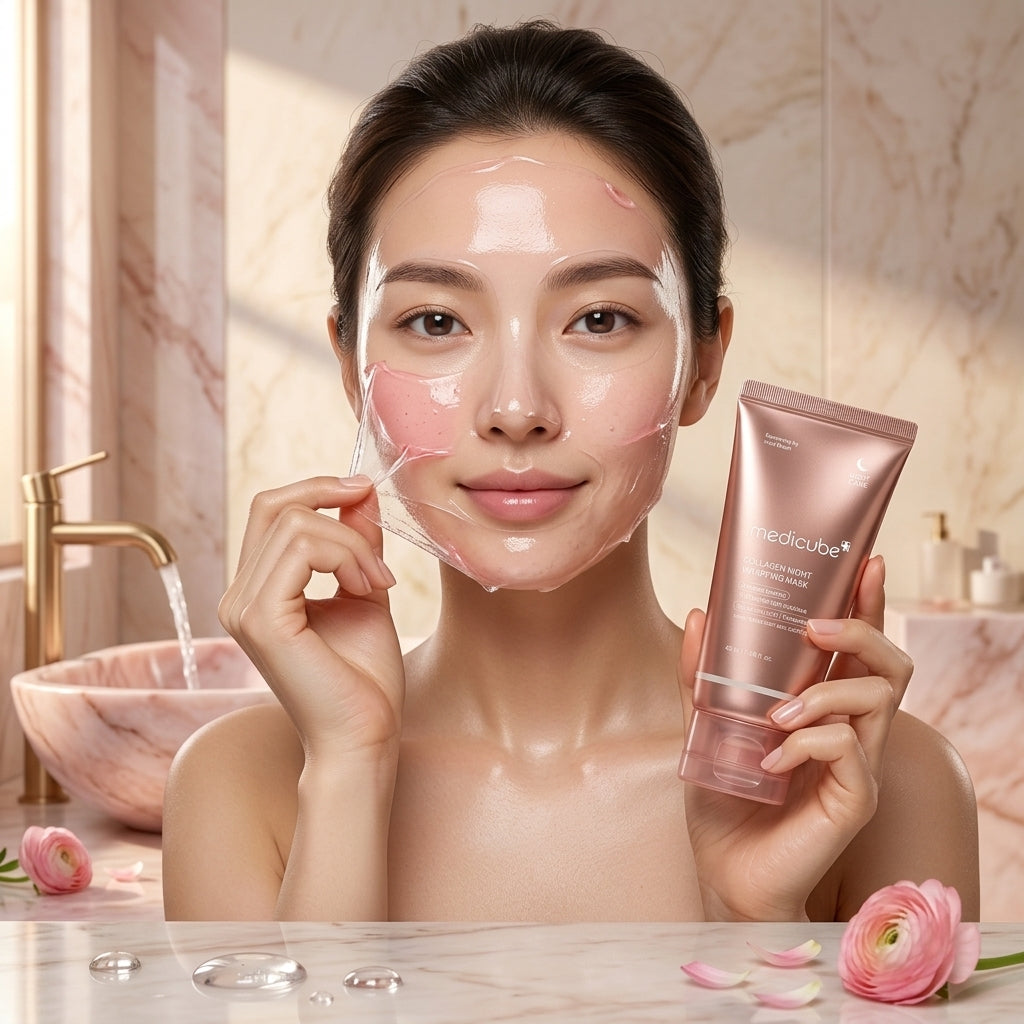 Medicube Night wrapping collagen mask